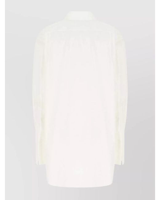 The Row White Cotton Shirt