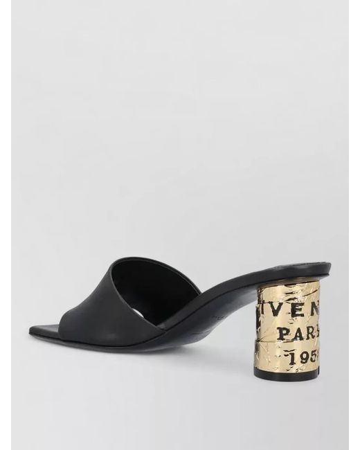 Givenchy Multicolor Leather Mules