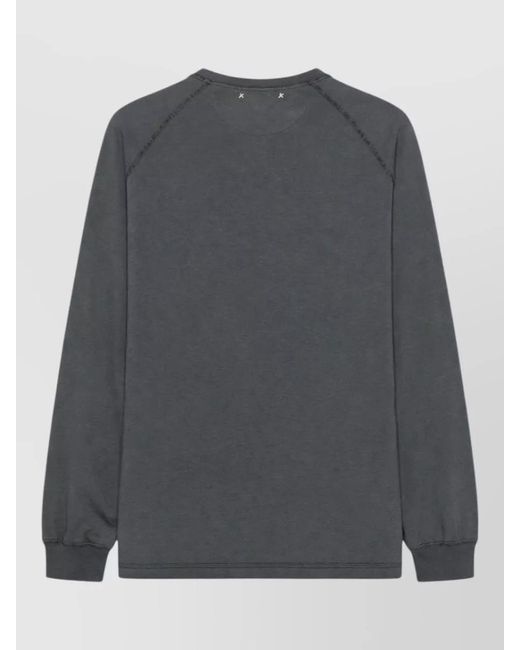 Golden Goose Deluxe Brand Gray Journey M Long Sleeve Knit Top for men