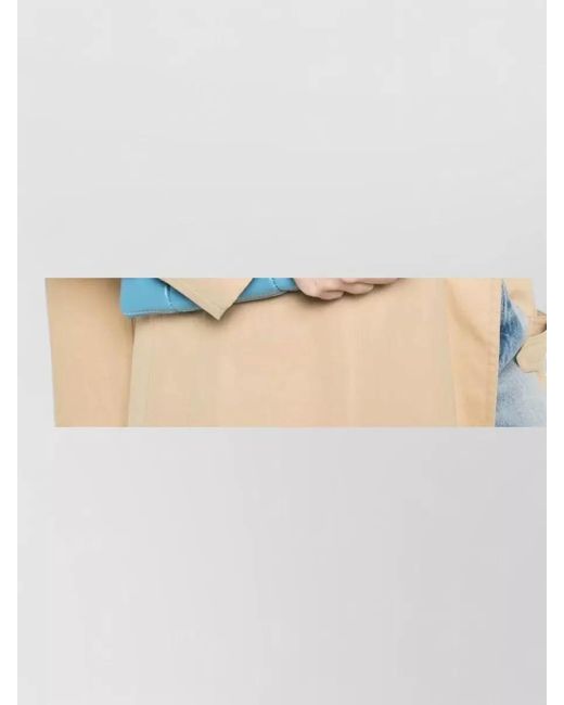THEMOIRÈ Blue Calipso Drawstring Crossbody Bucket Bag