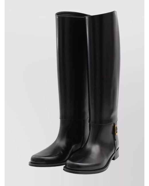 Saint Laurent Black Julia Boots