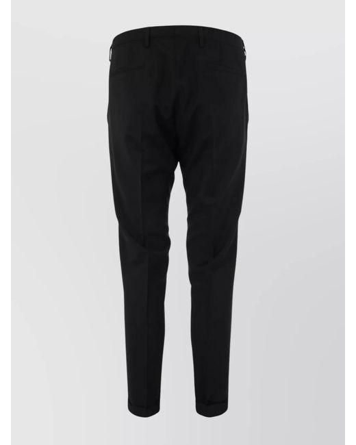 Paul Smith Black Tapered Trousers for men