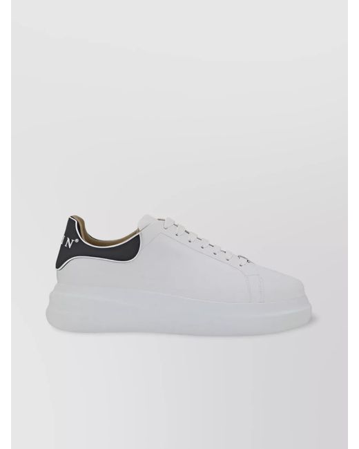 Philipp Plein Multicolor Leather Low-Top Sneakers for men
