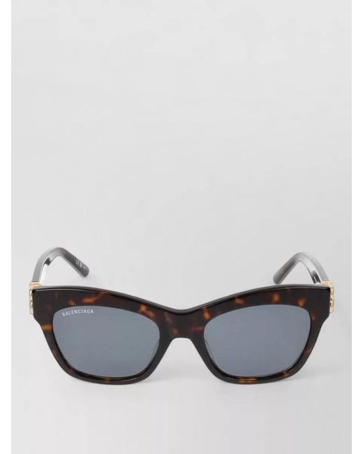 Balenciaga Gray Sunglasses Bb0132S 002 Metal Bridge 20