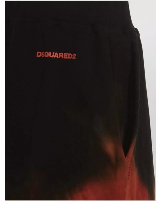 DSquared² White Cotton Deck Shorts for men