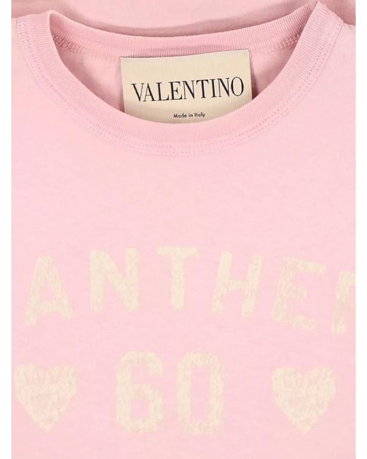 Valentino Pink Short-Sleeve T-Shirt
