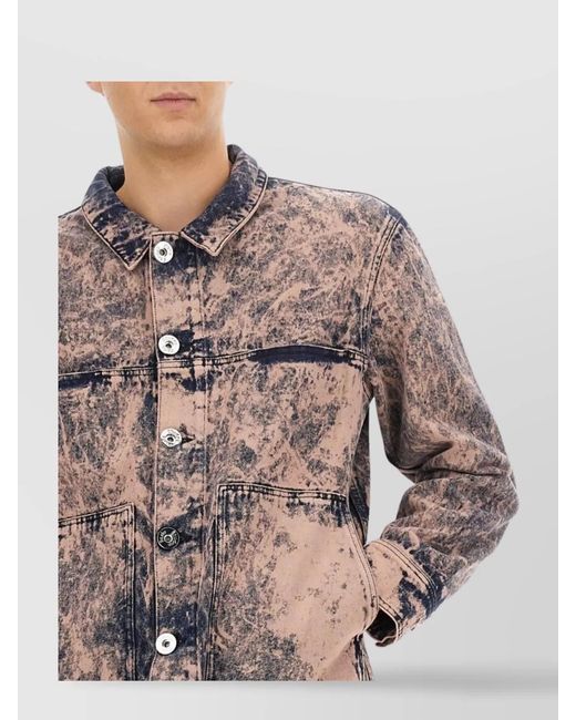 Etudes Studio Multicolor Denim Regular-Fit Shirt Jacket for men