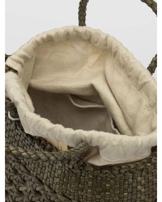 Dragon Diffusion Green Na Leather Tote Bag