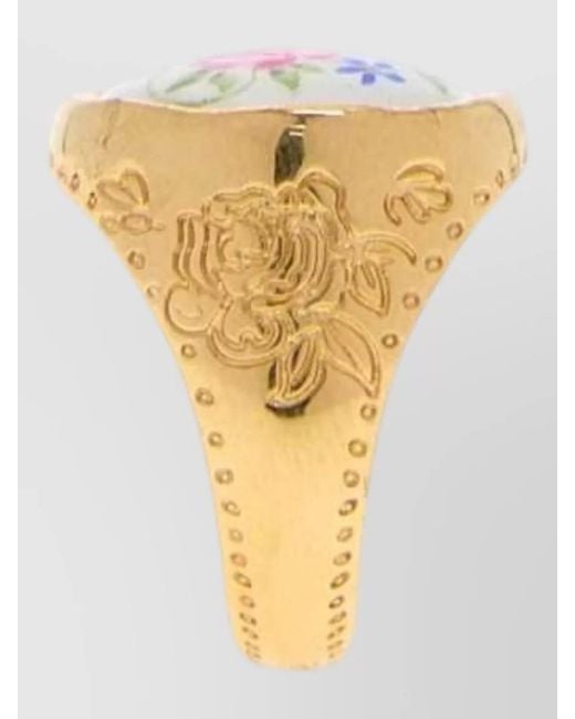Chloé Yellow Brass Ring