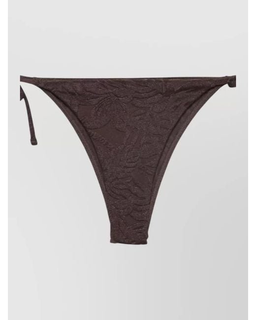 Emporio Armani Gray Beach Lingerie Triangle Top Swim Set