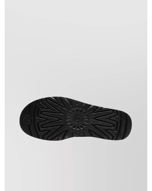 Ugg Black Suede Platform Ankle Boots