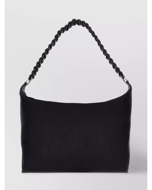 Kara Black Xxxl Fabric Shoulder Bag