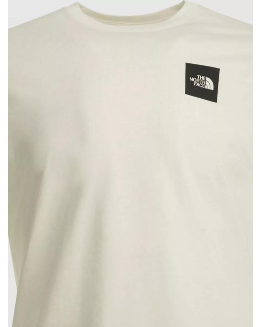 The North Face White Crew Neck Short Sleeve Regular Fit Shirt for men
