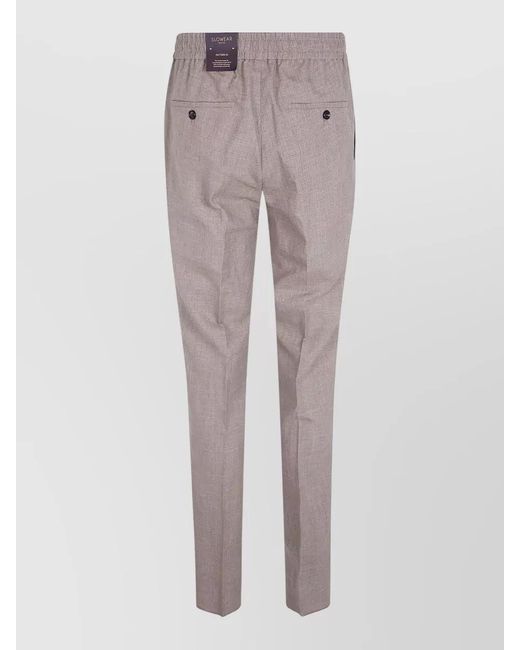 Incotex Multicolor Straight-Leg Chino Trousers for men
