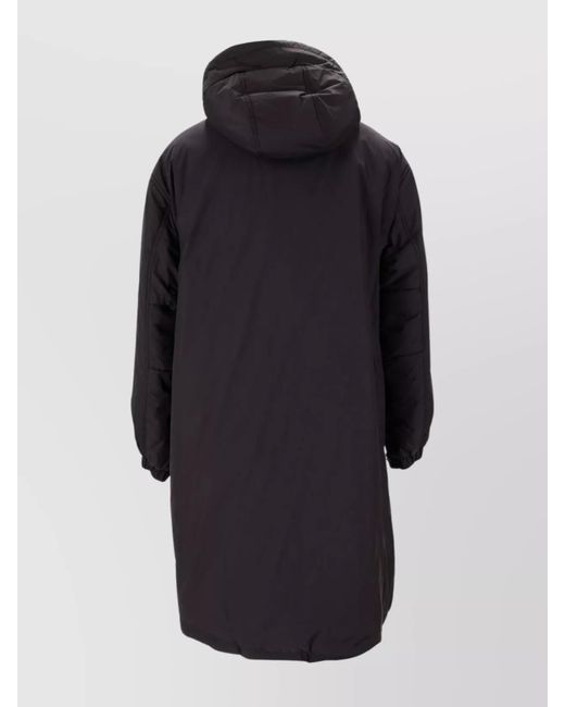 Moncler Blue Long Down Parka for men