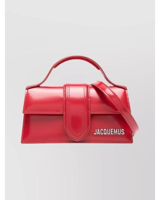 Jacquemus Red Le Bambino Leather Mini Bag