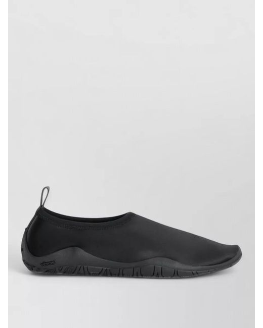 Jil Sander Black Slide Sandal Breathable Design Flexible Lightweight Sole