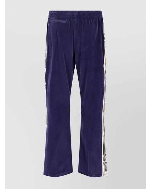 Needles Blue Boot-Cut Track Pants for men