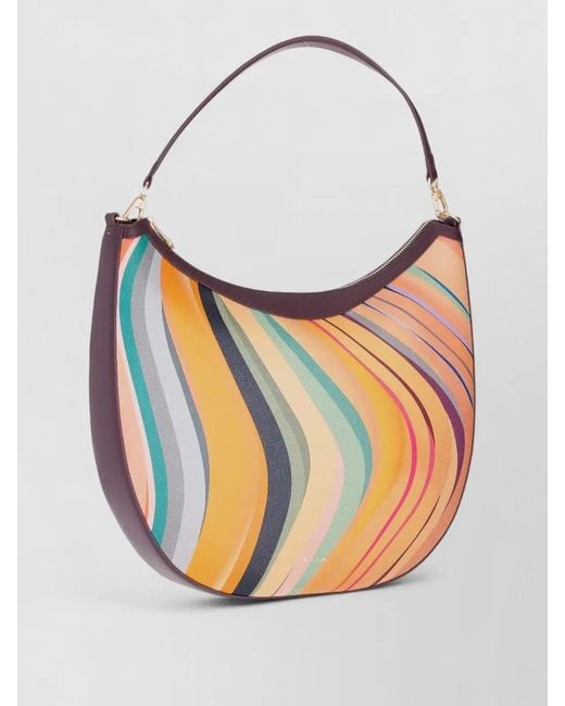 Paul Smith White Leather Shoulder Bag