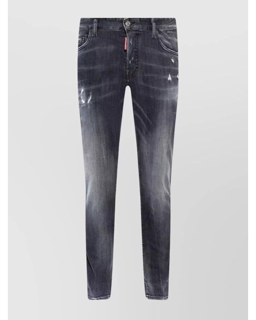 DSquared² Blue Denim Skinny Trousers for men