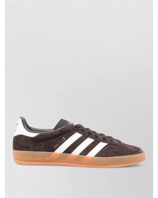 Adidas Gray Gazelle Indoor Low Top Sneakers