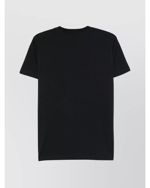 Paul Smith Black Logo-Print Cotton Jersey Crew-Neck Short-Sleeve T-Shirt for men