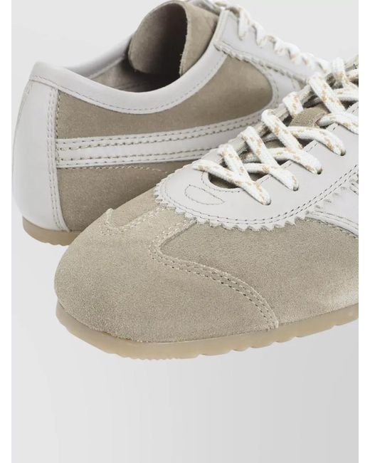 Dries Van Noten Multicolor Leather Low-Top Sneakers