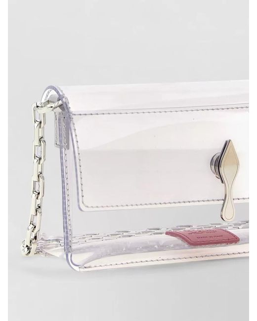 Christian Louboutin Natural Bettina Mini Pvc Mini Bag
