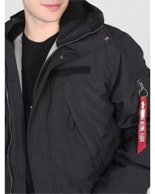 Alpha Industries Blue Expedition Parka for men