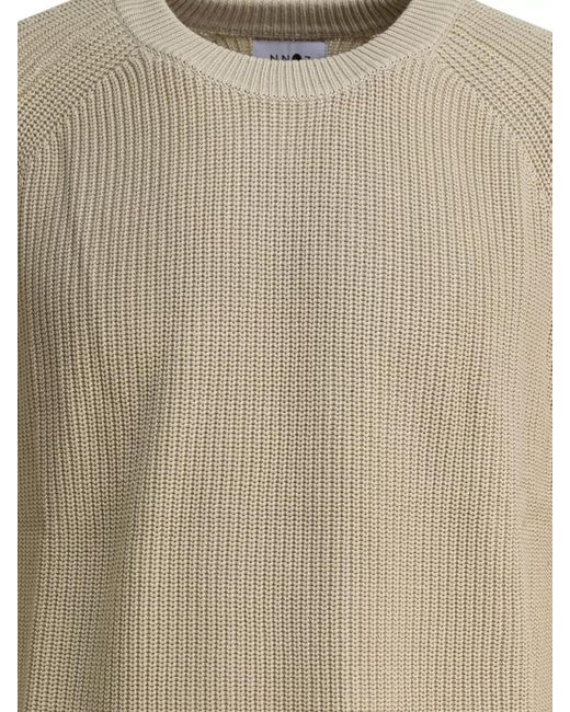 NN07 Natural Jacob 6470 Crewneck Sweater Raglan Sleeves for men