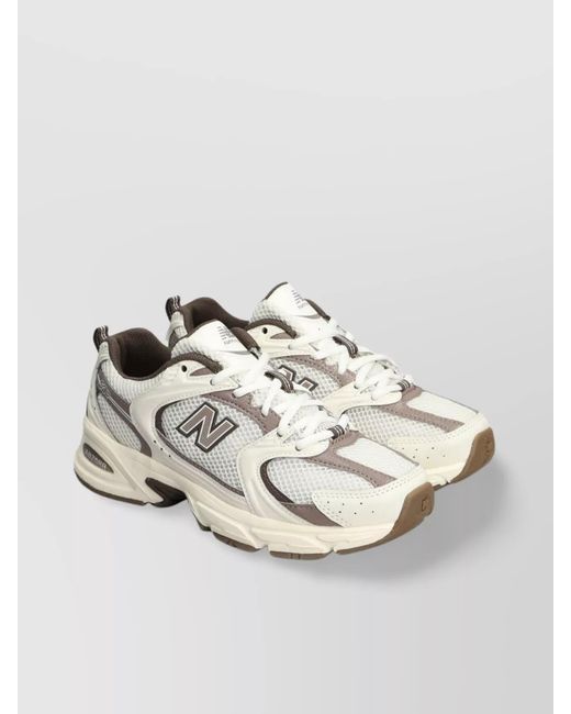 New Balance Metallic Leather Low-Top Sneakers