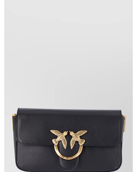 Pinko Blue Bag Hand Design Shoulder Strap