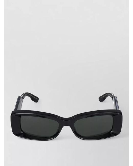 Gucci Black Sunglasses Gg1528S Rectangular Frame Dark Lenses