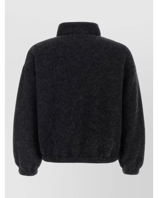 Jil Sander Black Wool Blend Lightweight Jacket for men