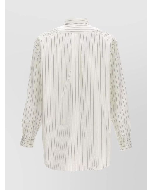 Comme des Garçons White Cotton Shirt for men