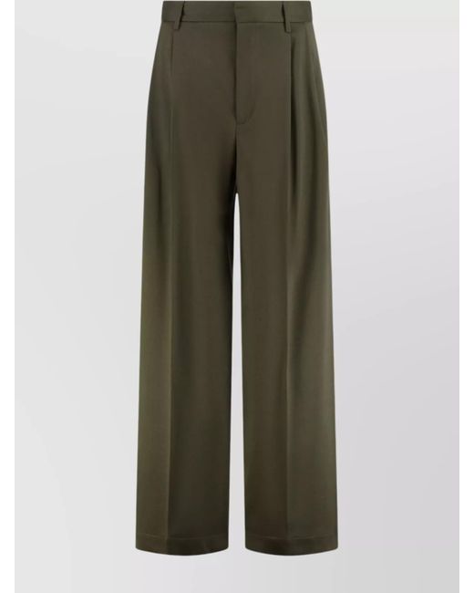 DARKPARK Green High-Waist Wide-Leg Trousers From Chicago