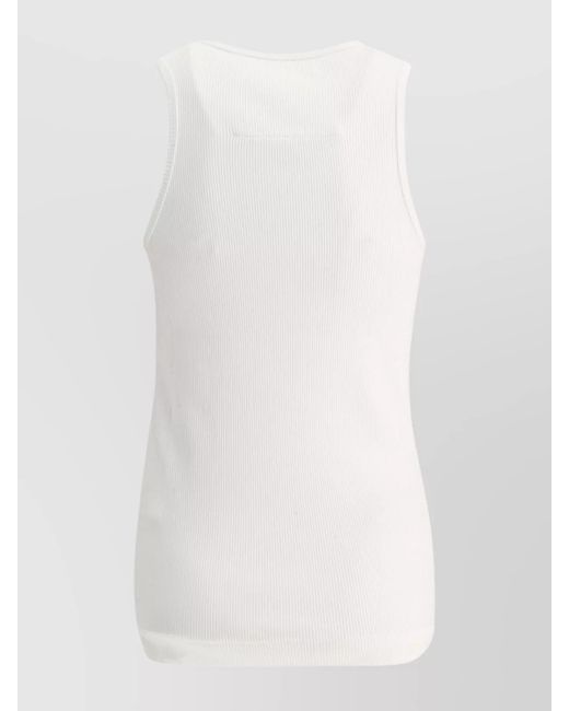 Givenchy White Slim-Fit Cotton Tank Top