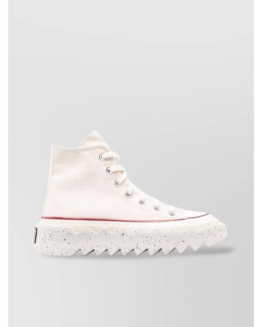 Converse Natural Cotton Canvas High-Top Sneakers