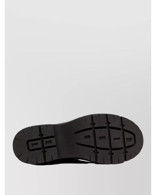 DIESEL Black Ankle Boots for men