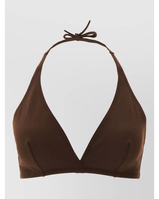 Eres Brown Gang Bikini Top