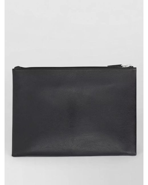 Tom Ford Black Leather Clutch Bag for men