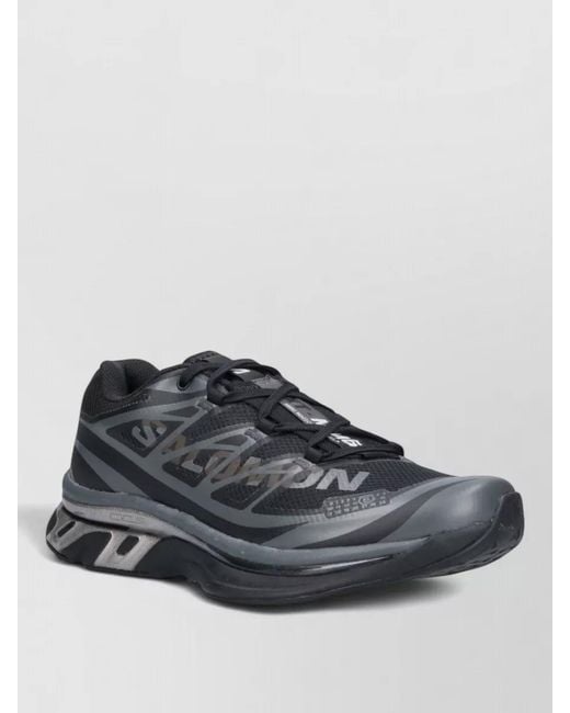 MM6 by Maison Margiela Gray Mesh Low-Top Sneakers