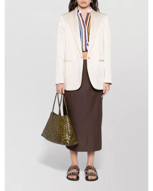 Forte_forte Natural Single-Breasted Blazer