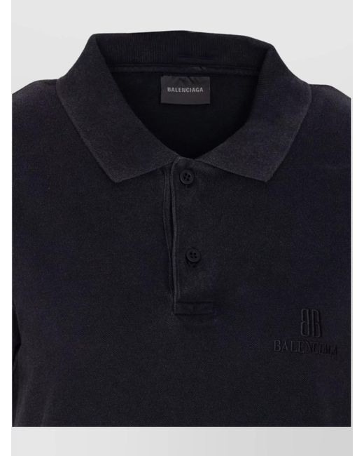 Balenciaga Blue Cotton Pleated Mini Dress