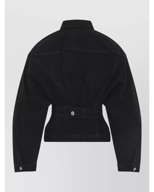 Jacquemus Blue Denim Fitted Jacket