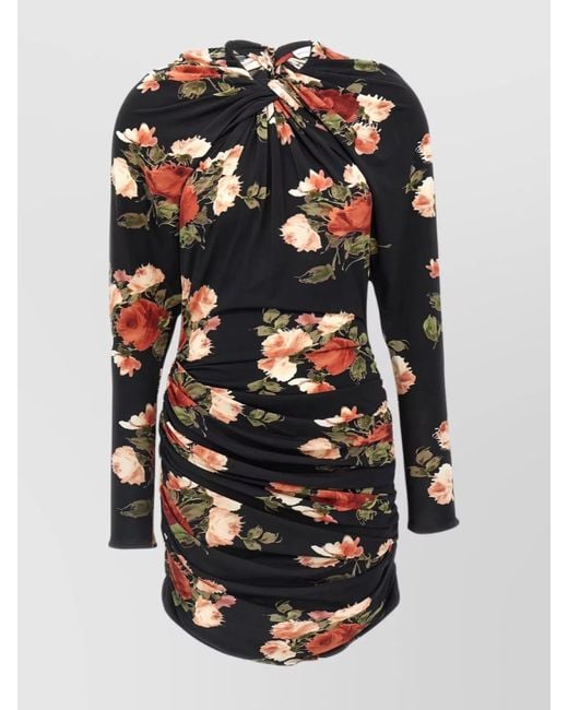 Magda Butrym Black Mini Dress