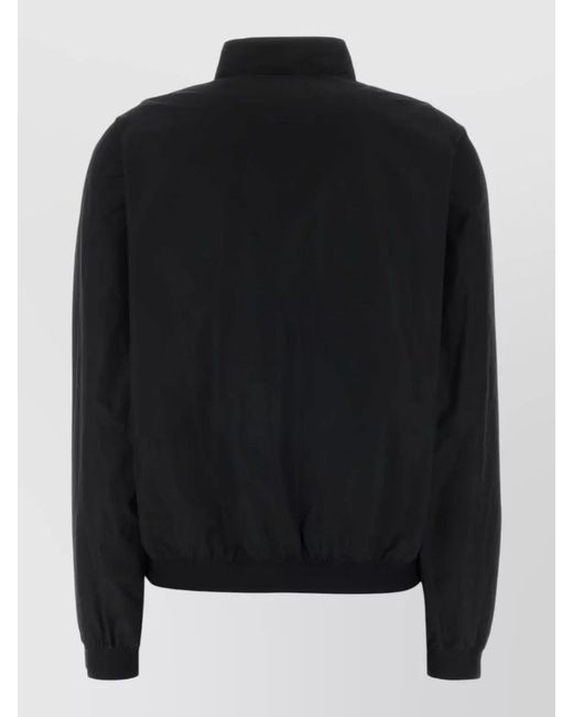 The Row Black Single Breasted Coat