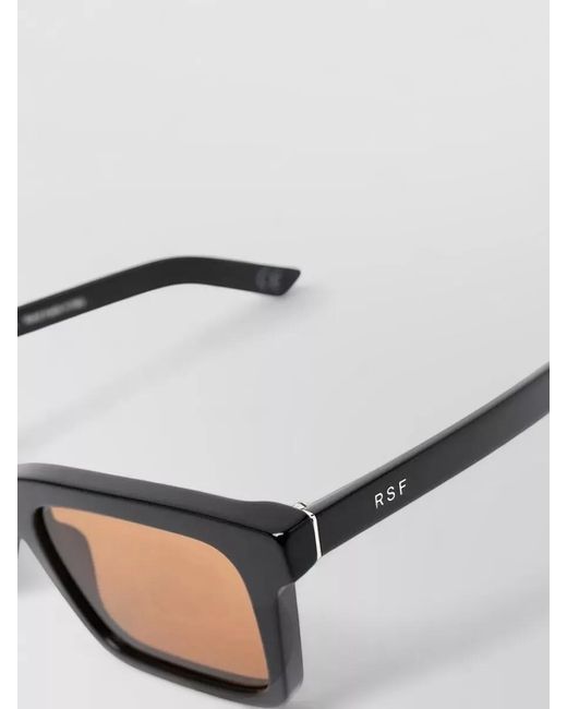 Retrosuperfuture Black 1968 Rectangular Frame Tinted Lenses Sunglasses for men