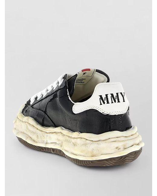 Maison Mihara Yasuhiro Metallic Cotton Canvas Low-Top Sneakers for men