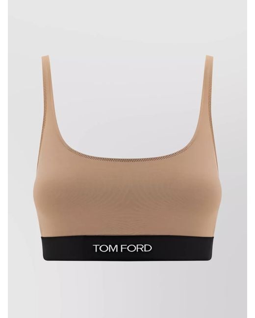Tom Ford White Modal Bralette